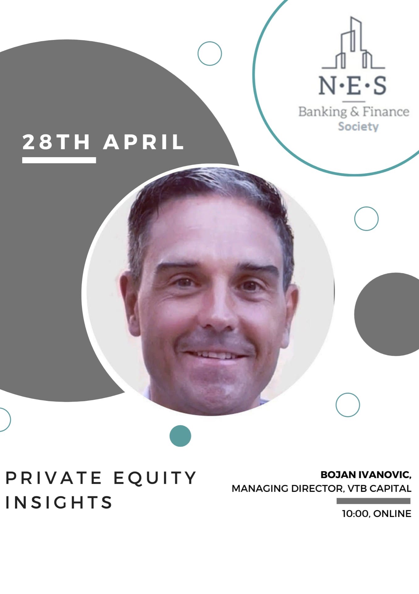 Bojan Ivanovich – managing director and head of Private Equity & Special Situations portfolio management, VTB
