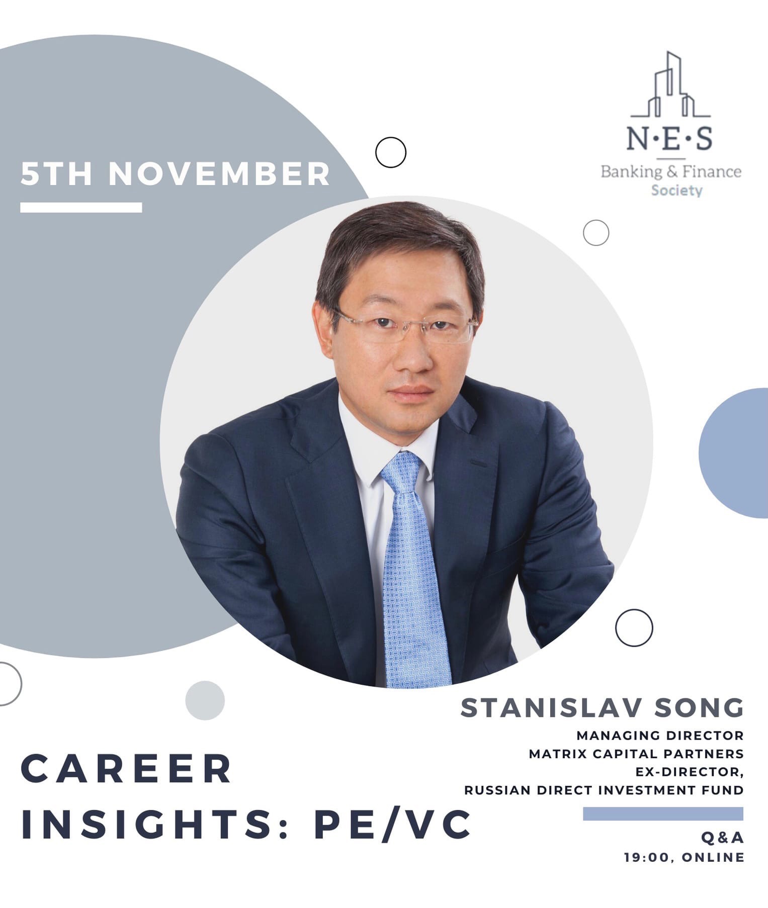Stanislav Song – managing director of Matrix Capital Partners, NES graduate (MAE’94)